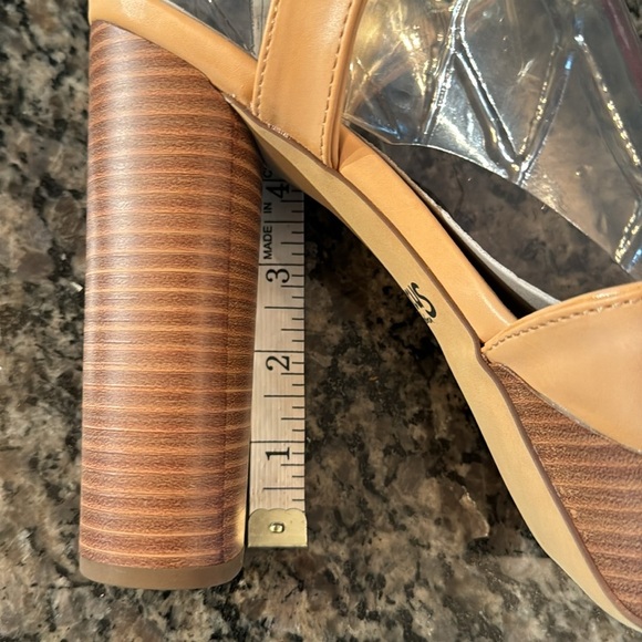 Sam Edelman Cosmo Naked open toe heel NIB 8.5 - Picture 9 of 11
